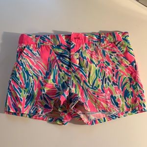 Lilly Pulitzer multicolor patterned girls shorts